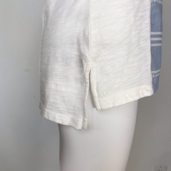 Tommy Hilfiger Cotton top blue sleeveless top size S - Picture 7 of 11